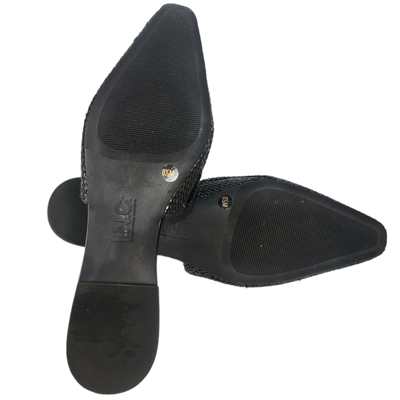 Mateo Inc International Concepts Negril Flats Black Woven 8.5 - Picture 4 of 4